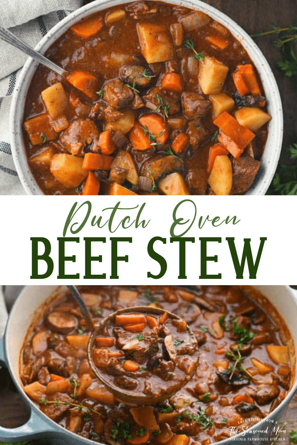 Dutch Oven Beef Stew The Seasoned Mom