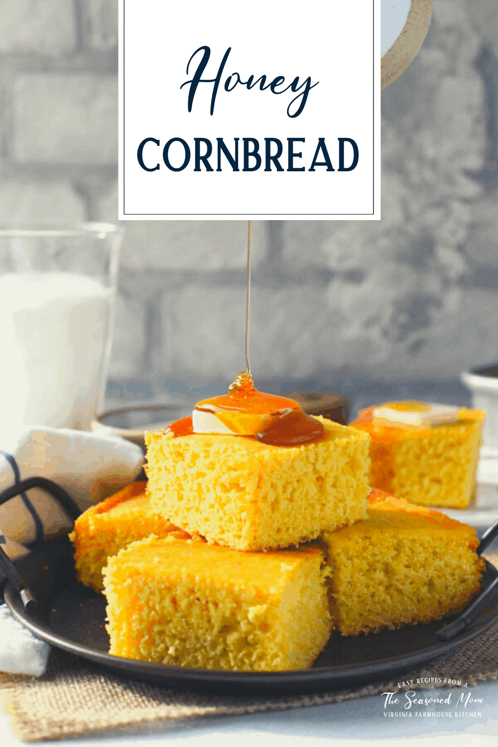 Honey Cornbread - The Seasoned Mom
