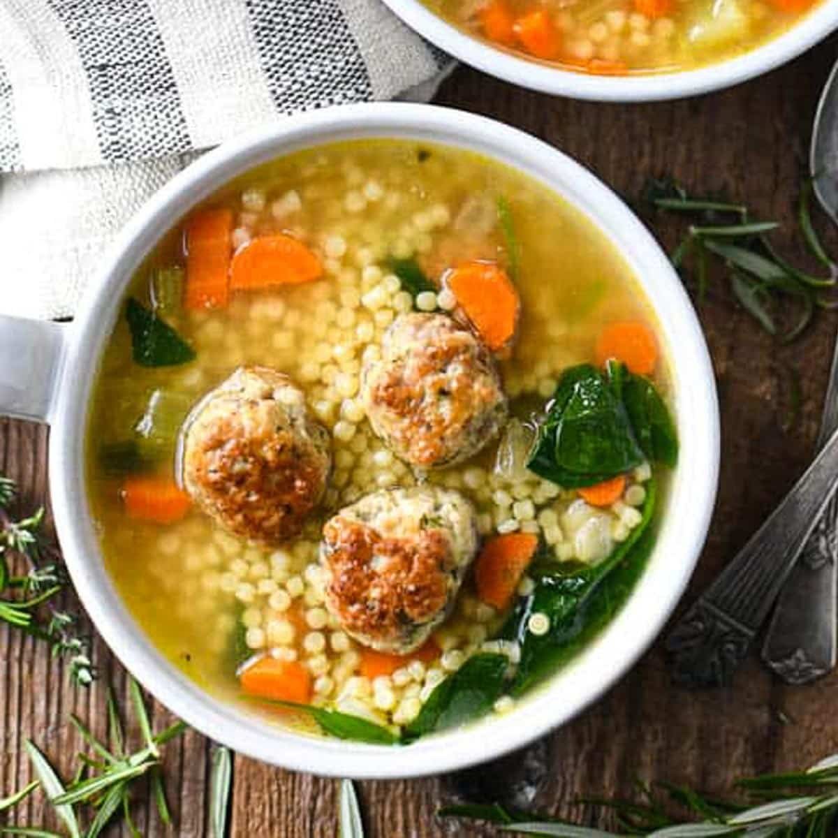 Italian Wedding Soup - Spend With Pennies
