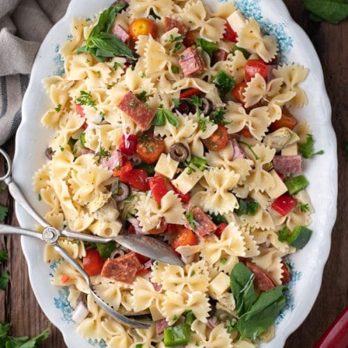 Easy Antipasto Pasta Salad Recipe Deporecipe.co