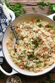 Rice Pilaf {Simple and Easy!} - The Seasoned Mom
