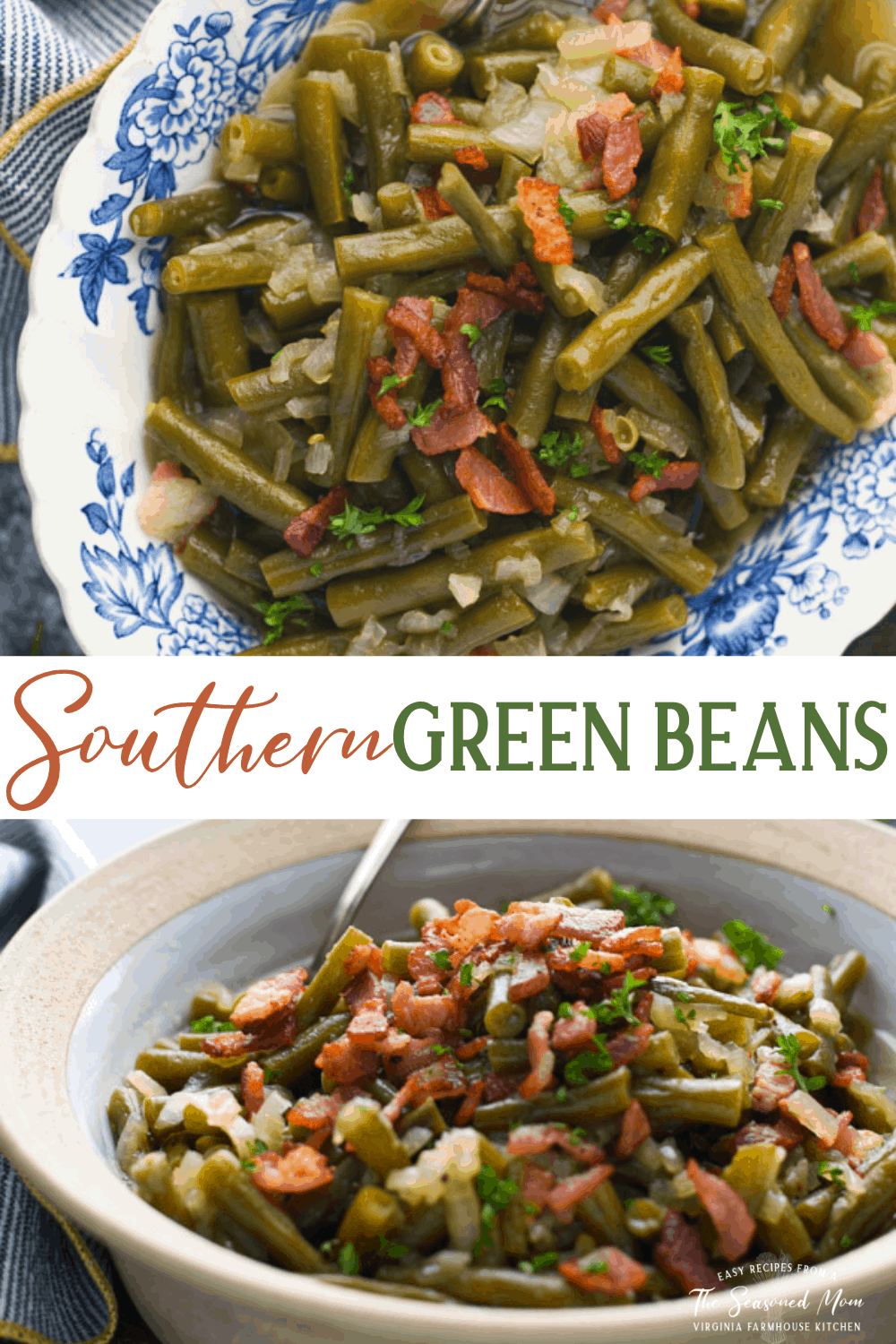 Southern Style Green Beans - The Seasoned Mom