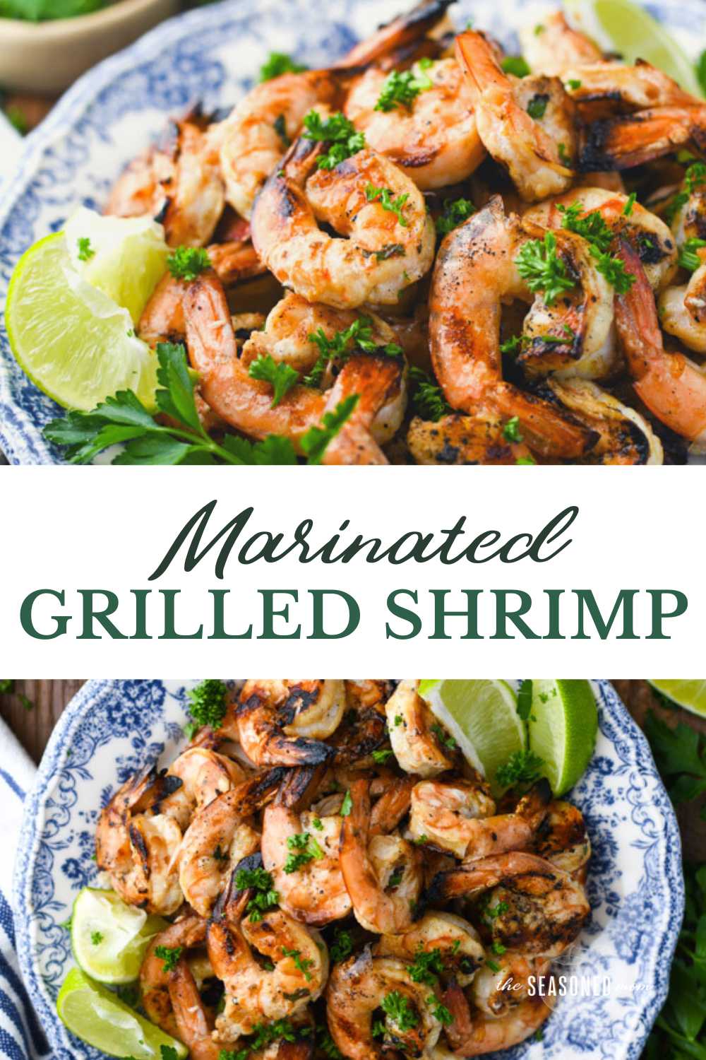 Marinated Grilled Shrimp - The Seasoned Mom