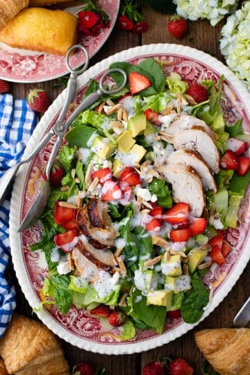 Strawberry Chicken Salad - The Seasoned Mom