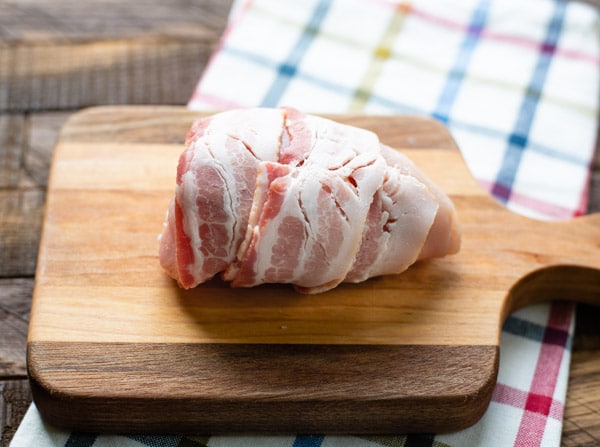Chicken breast wrapped in bacon