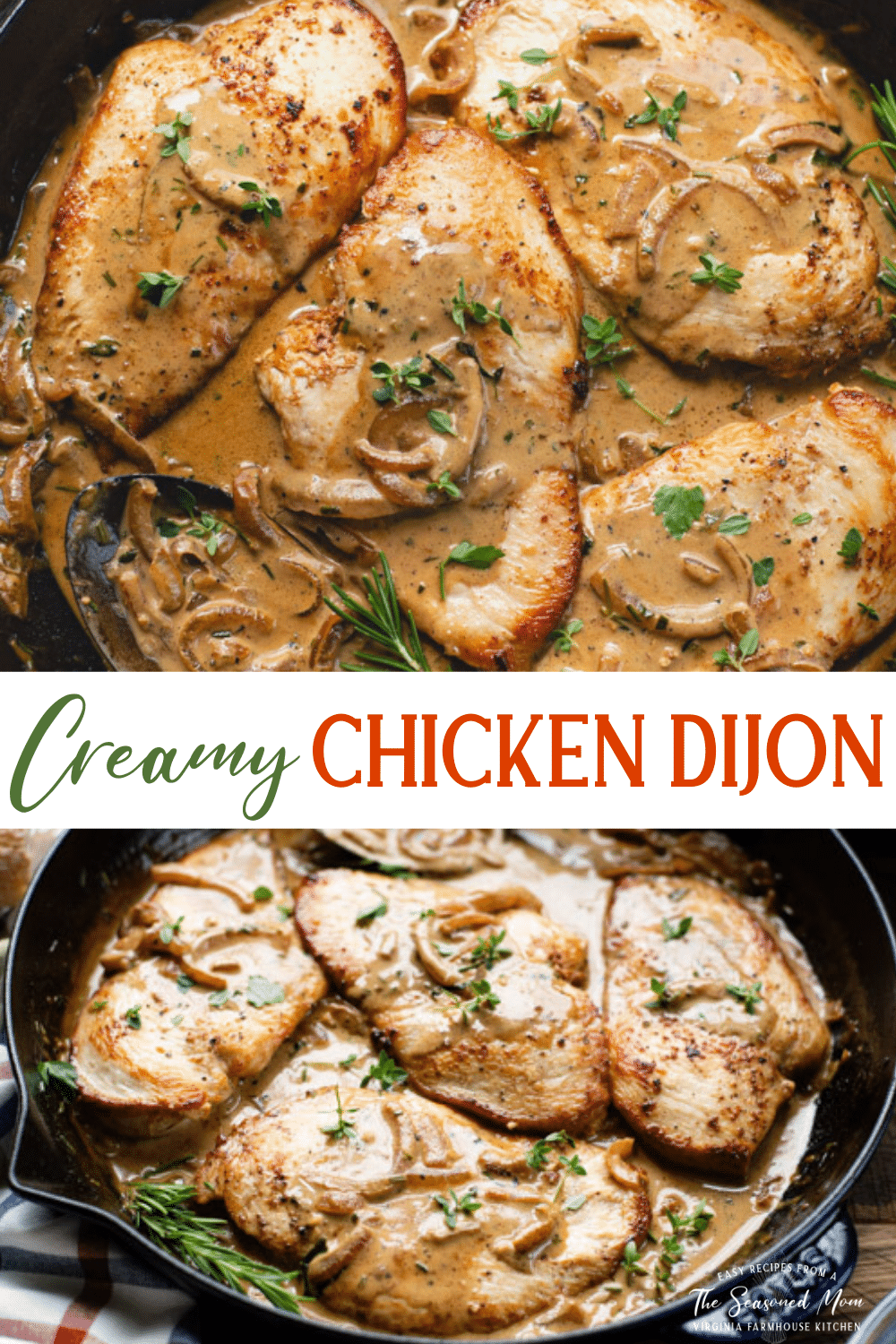 Chicken Dijon - The Seasoned Mom