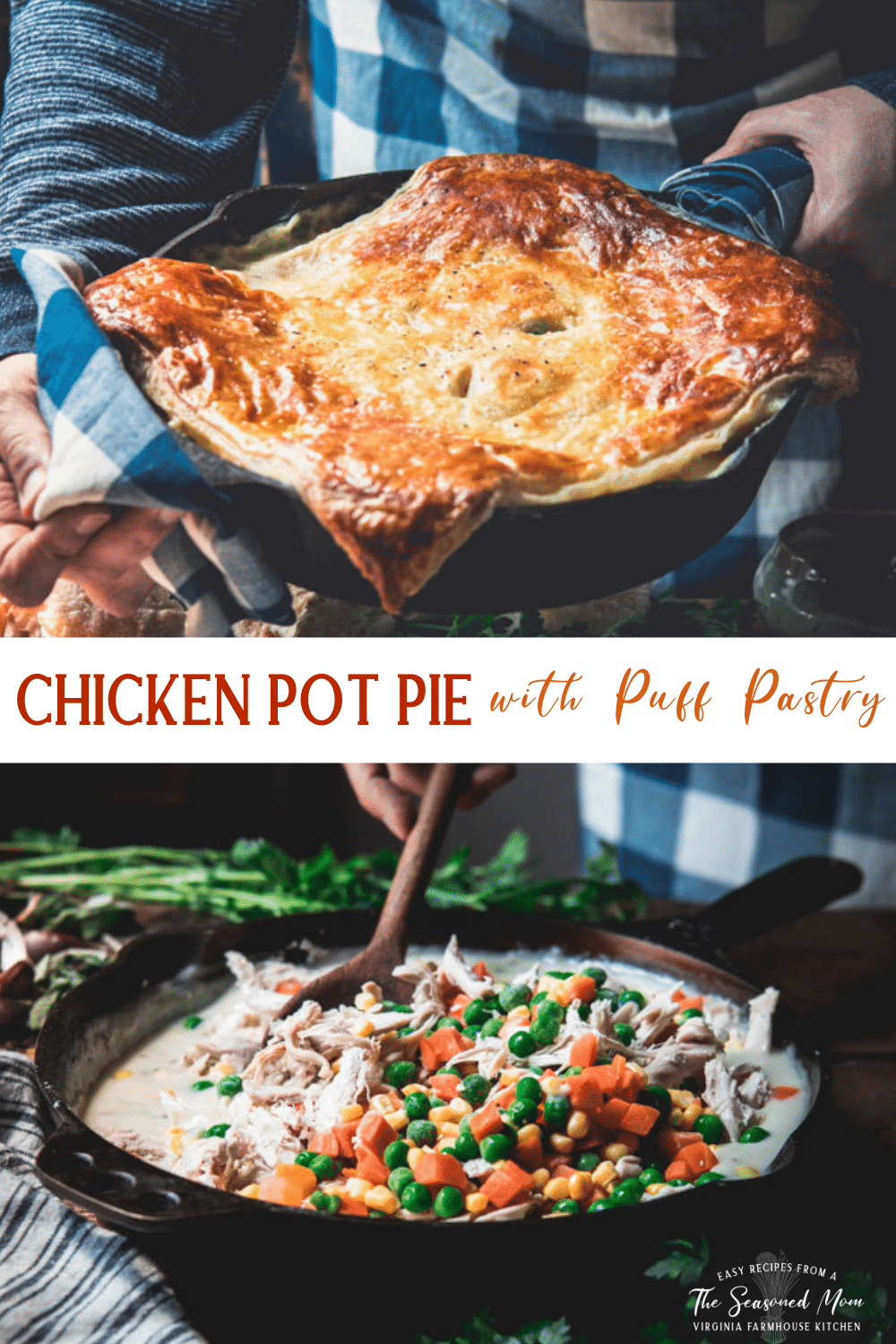 Easy Chicken Pot Pie With Puff Pastry