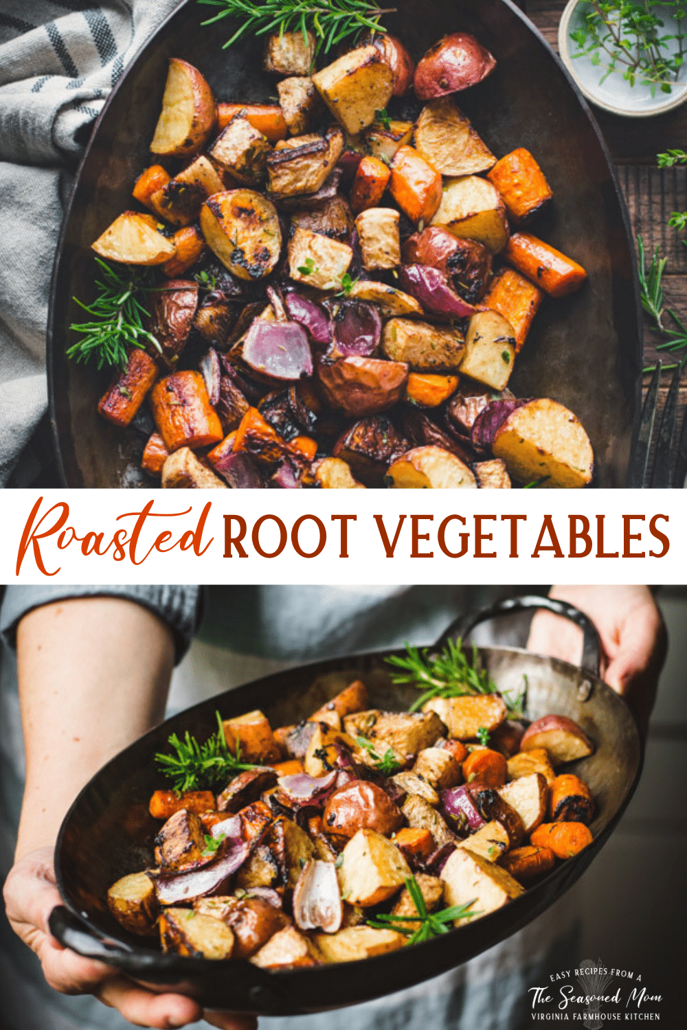 Roasted Root Vegetables with Balsamic The Seasoned Mom