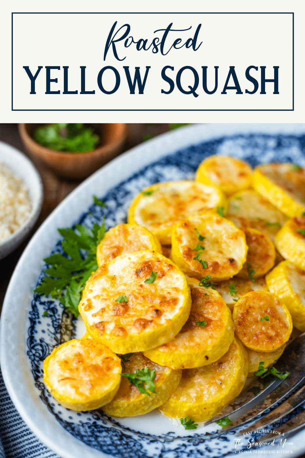 Roasted Yellow Squash {3 Ingredients!} The Seasoned Mom