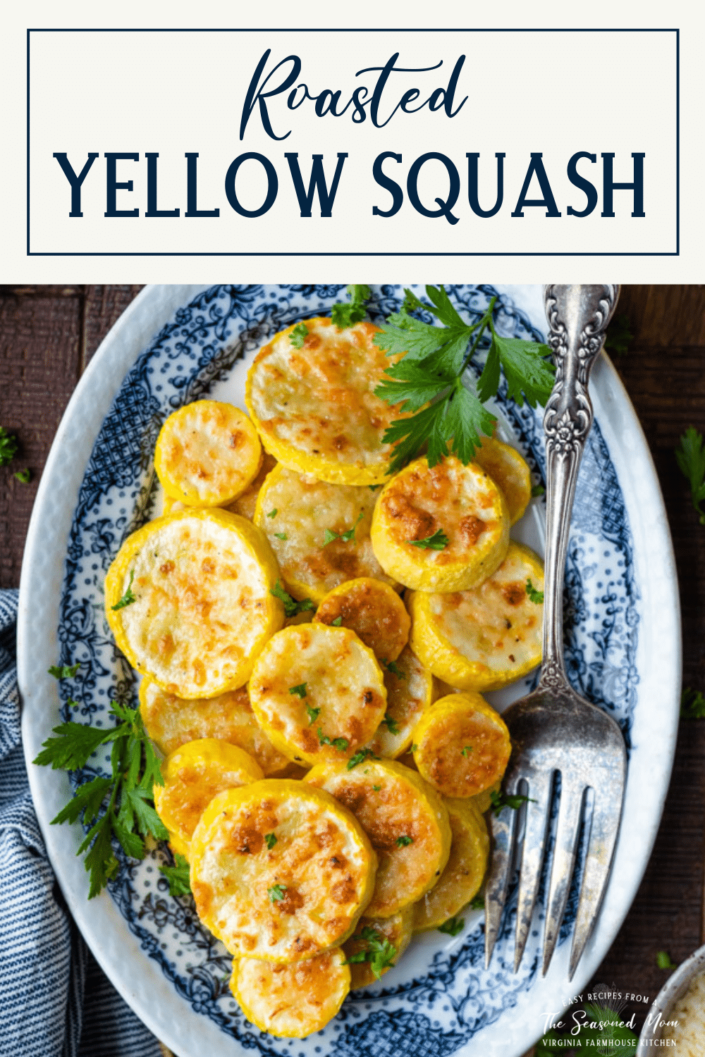 Roasted Yellow Squash 3 Ingredients! - The Seasoned Mom