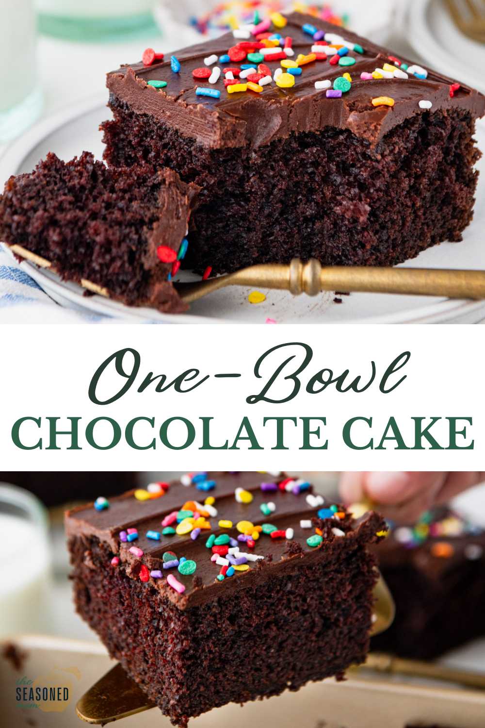 Buttermilk Chocolate Cake {One Bowl, 30-Minute Prep} – The Seasoned Mom