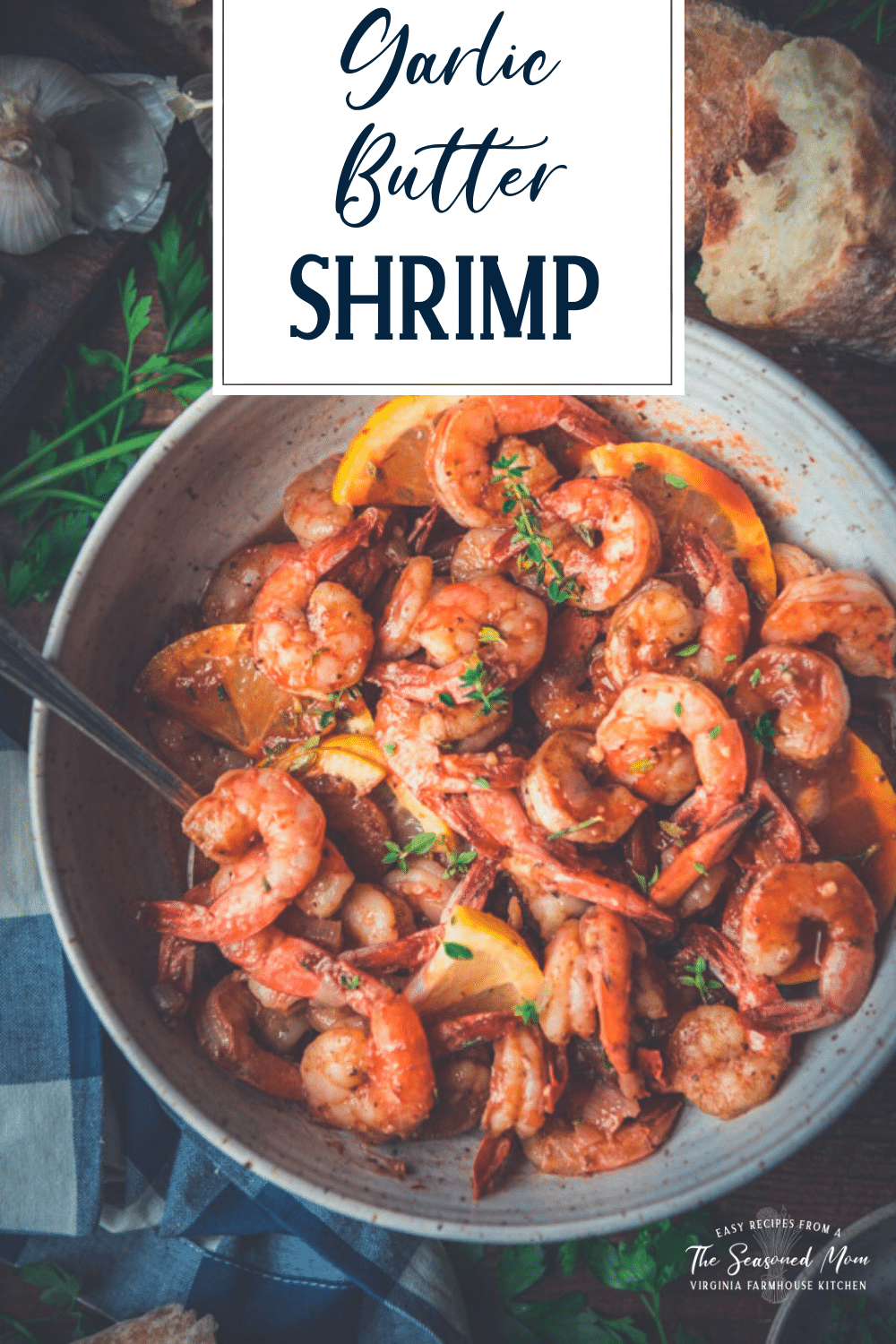 Garlic Butter Shrimp with Old Bay The Seasoned Mom