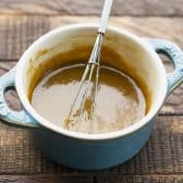 Dijon mustard glaze for roasted salmon.