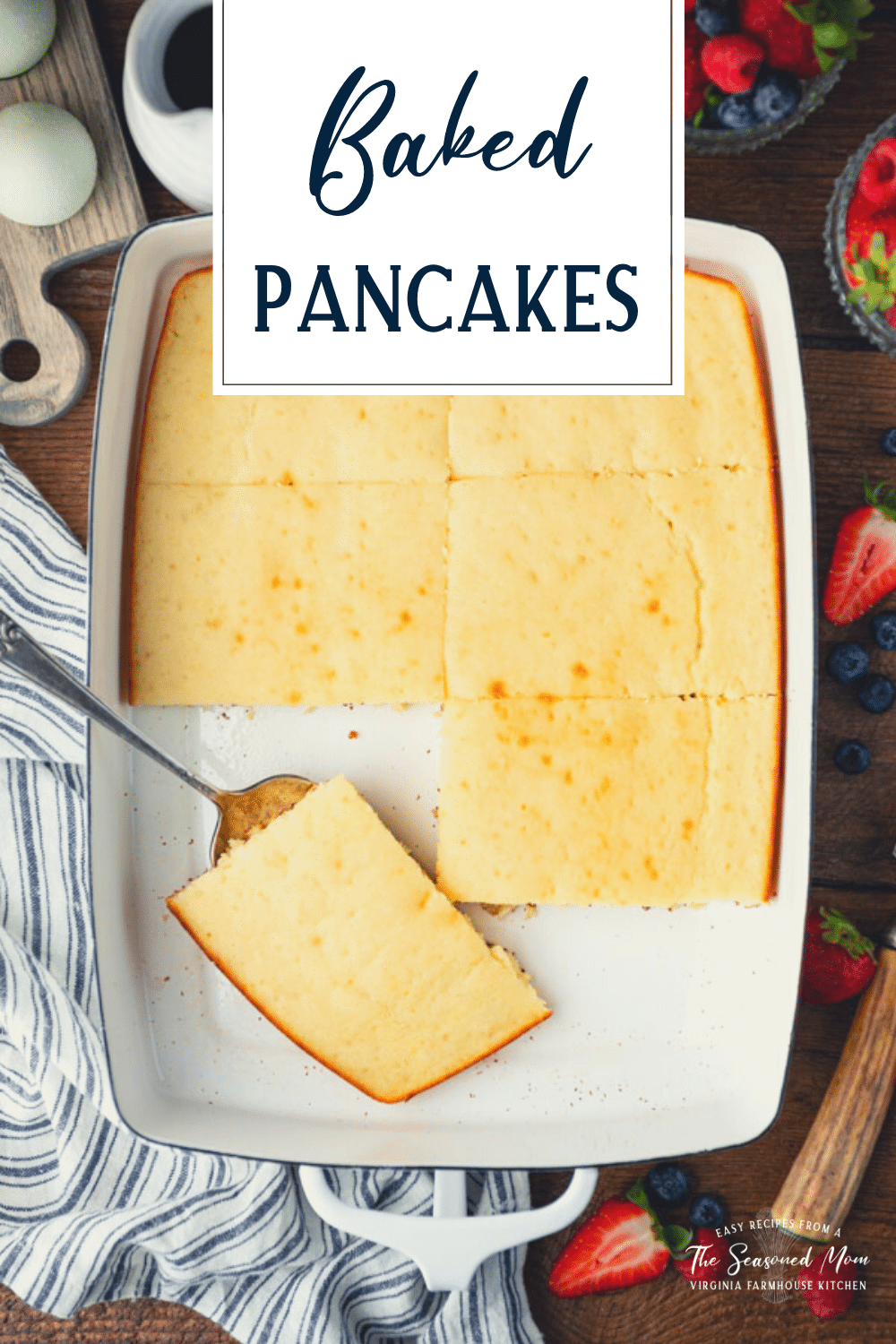 Baked Pancakes with Pancake Mix The Seasoned Mom