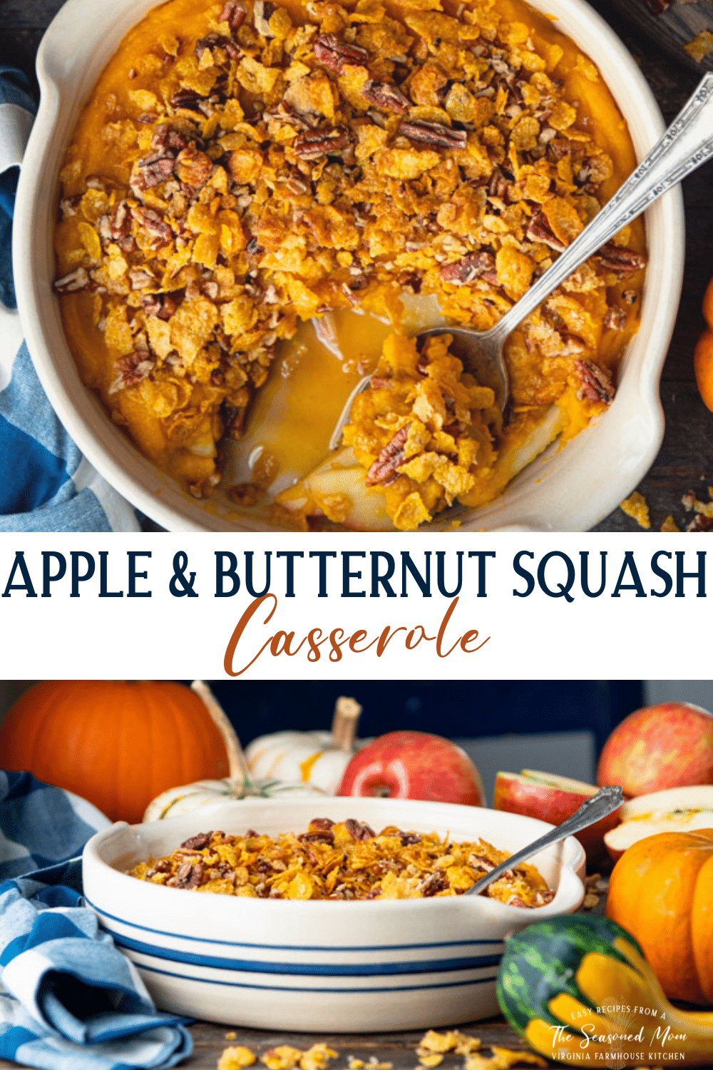 Butternut Squash Casserole with Apples The Seasoned Mom