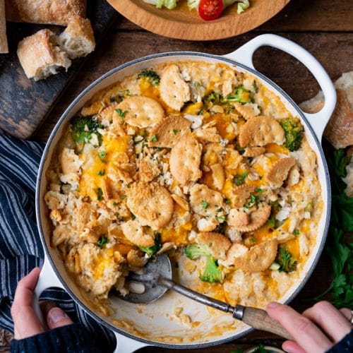 DumpandBake Chicken Broccoli Rice Casserole The Seasoned Mom