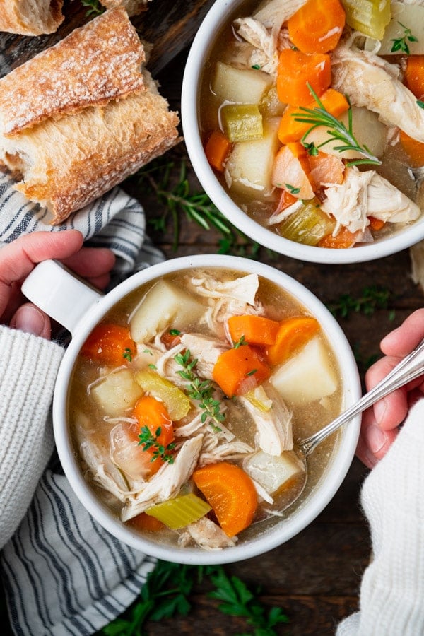 Crock Pot Chicken Stew – The Seasoned Mom