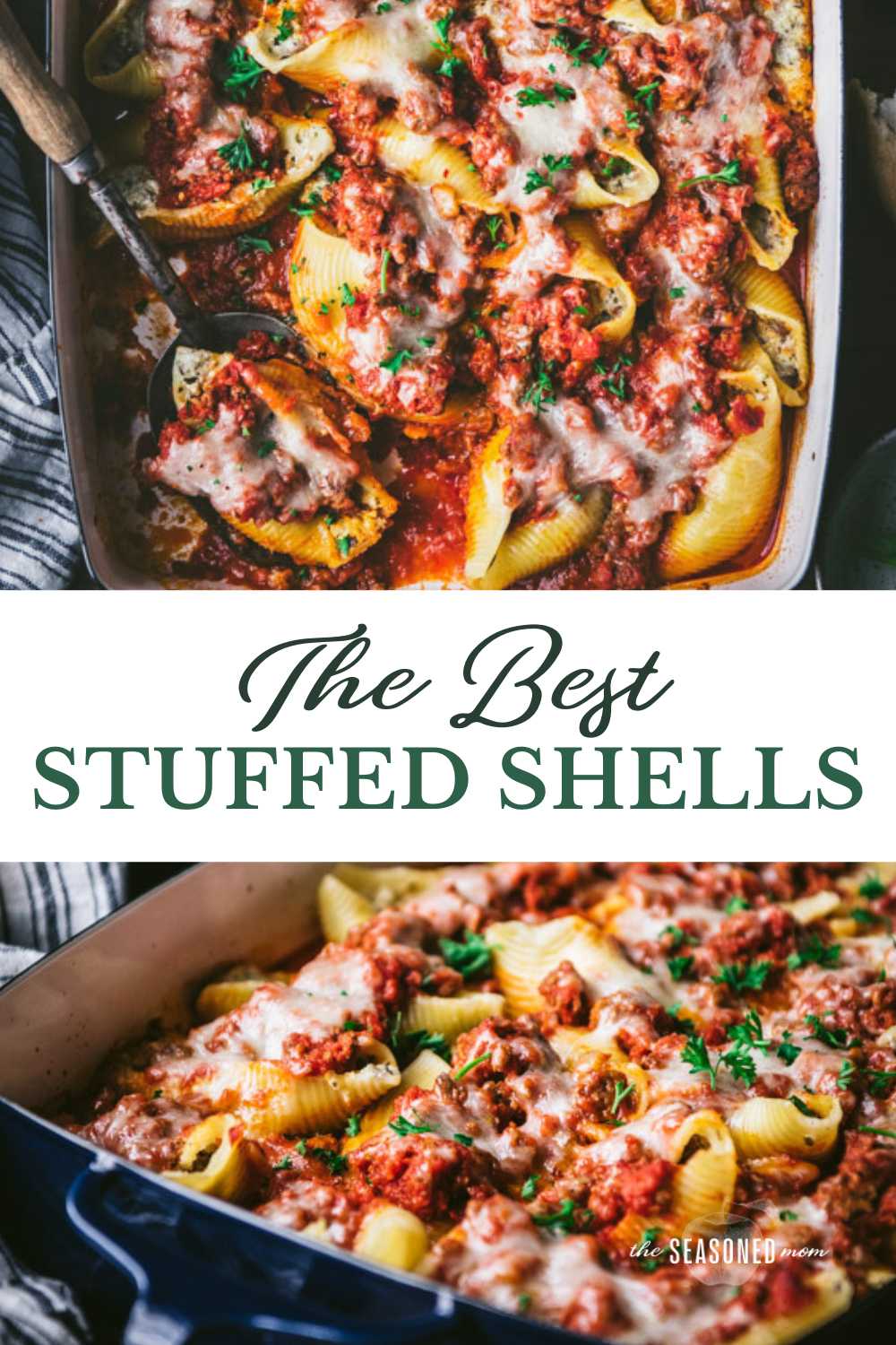 The Best Stuffed Pasta Shells - The Seasoned Mom