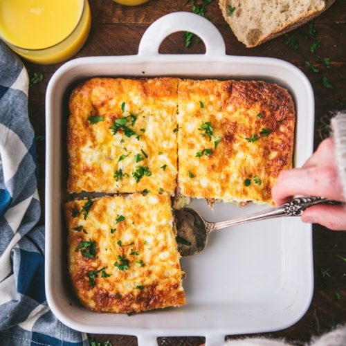 Baked Ham and Cheese Omelet The Seasoned Mom