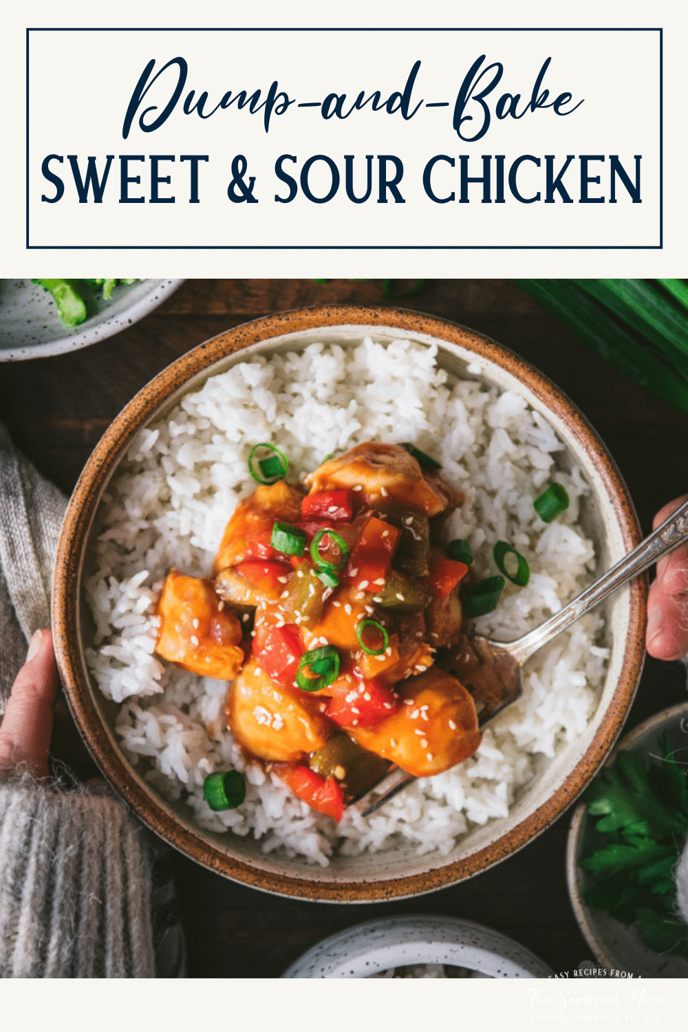 Dump-and-Bake Sweet and Sour Chicken - The Seasoned Mom