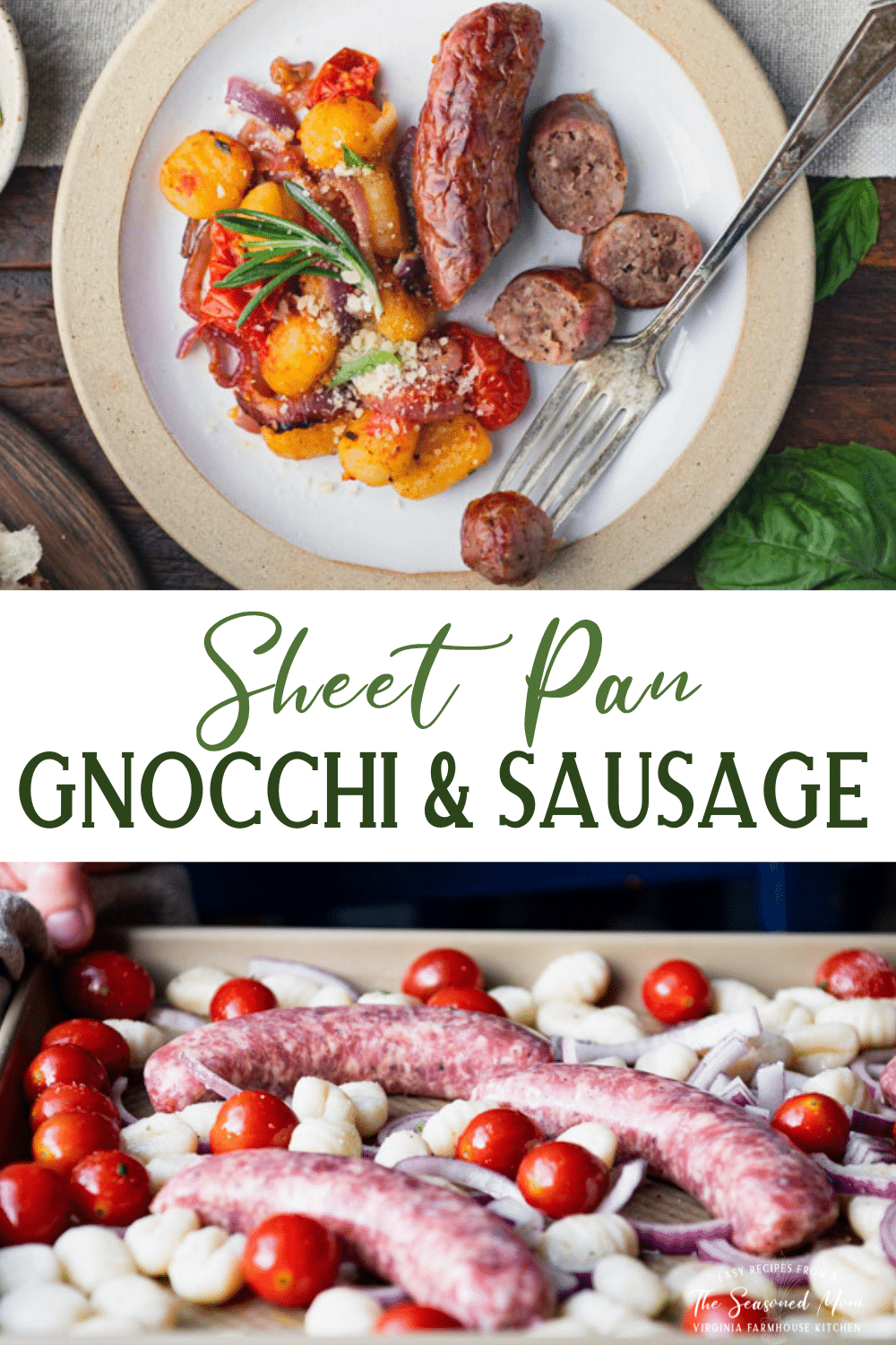 Sheet Pan Gnocchi with Sausage The Seasoned Mom