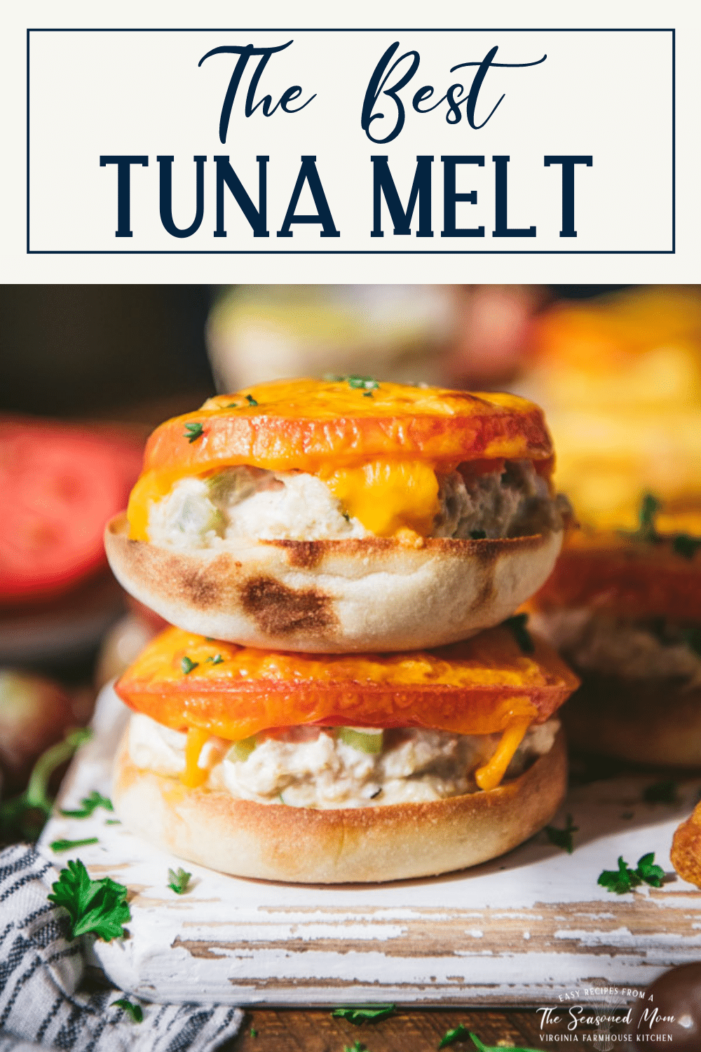 The Best Tuna Melt Recipe The Seasoned Mom