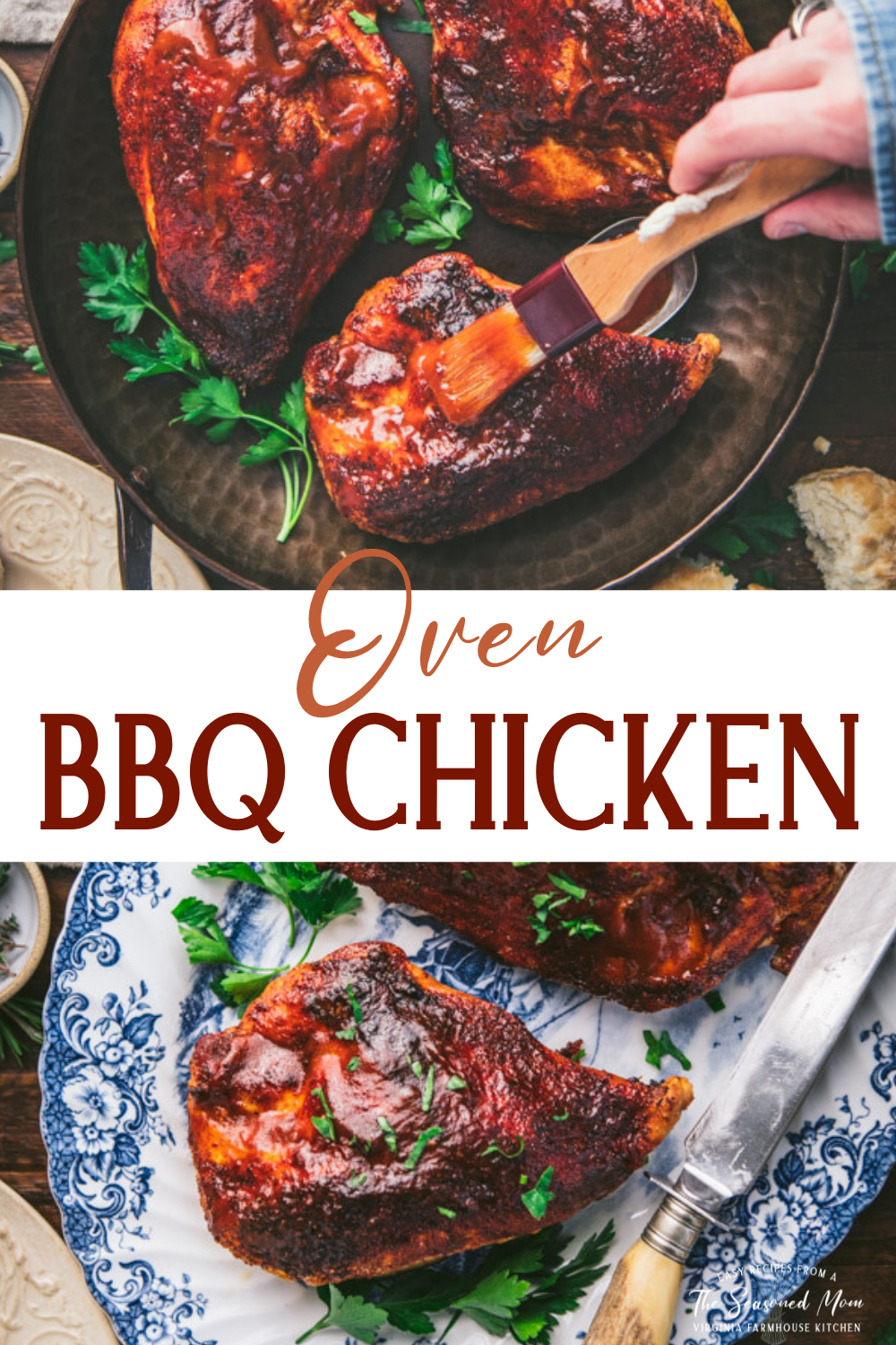 Oven BBQ Chicken - The Seasoned Mom