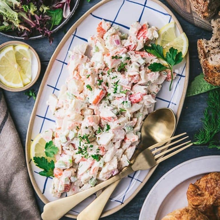 Seafood Salad The Seasoned Mom