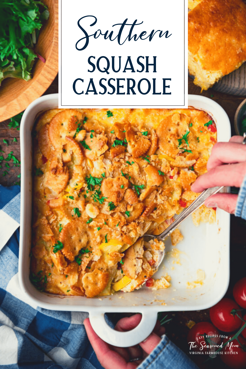 Southern Squash Casserole The Seasoned Mom