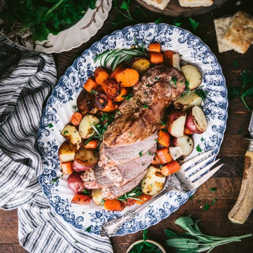 Sheet Pan Garlic and Herb Baked Pork Tenderloin The Seasoned Mom