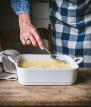 Pulled Pork Casserole with Cornbread Topping
