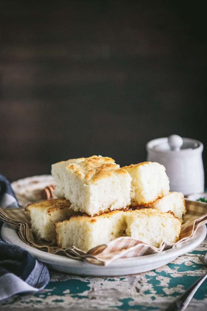 Butter Swim Biscuits {Just 4 Ingredients!} The Seasoned Mom