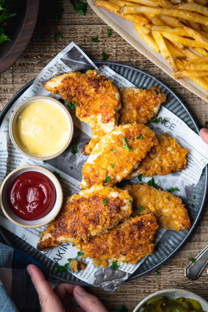 Parmesan Ranch Chicken Tenders Recipe The Seasoned Mom