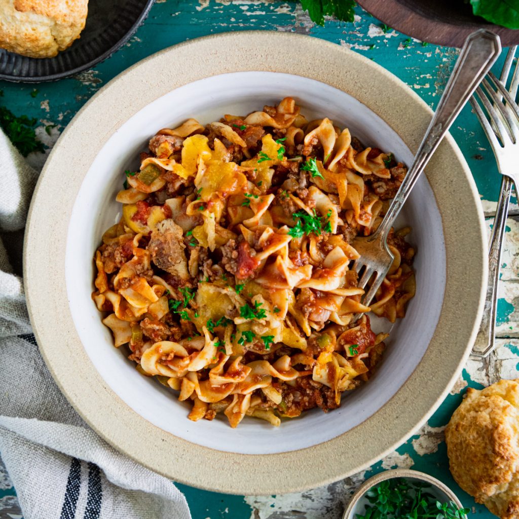 Beef Noodle Casserole The Seasoned Mom