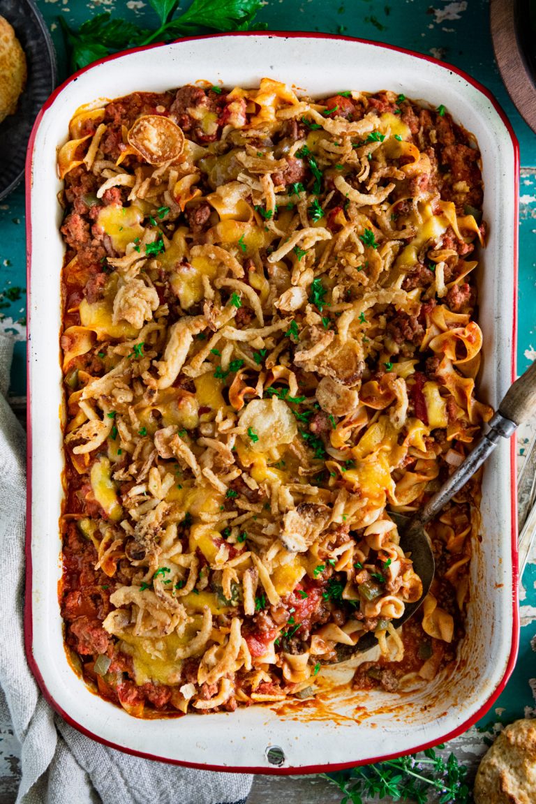 Beef Noodle Casserole The Seasoned Mom