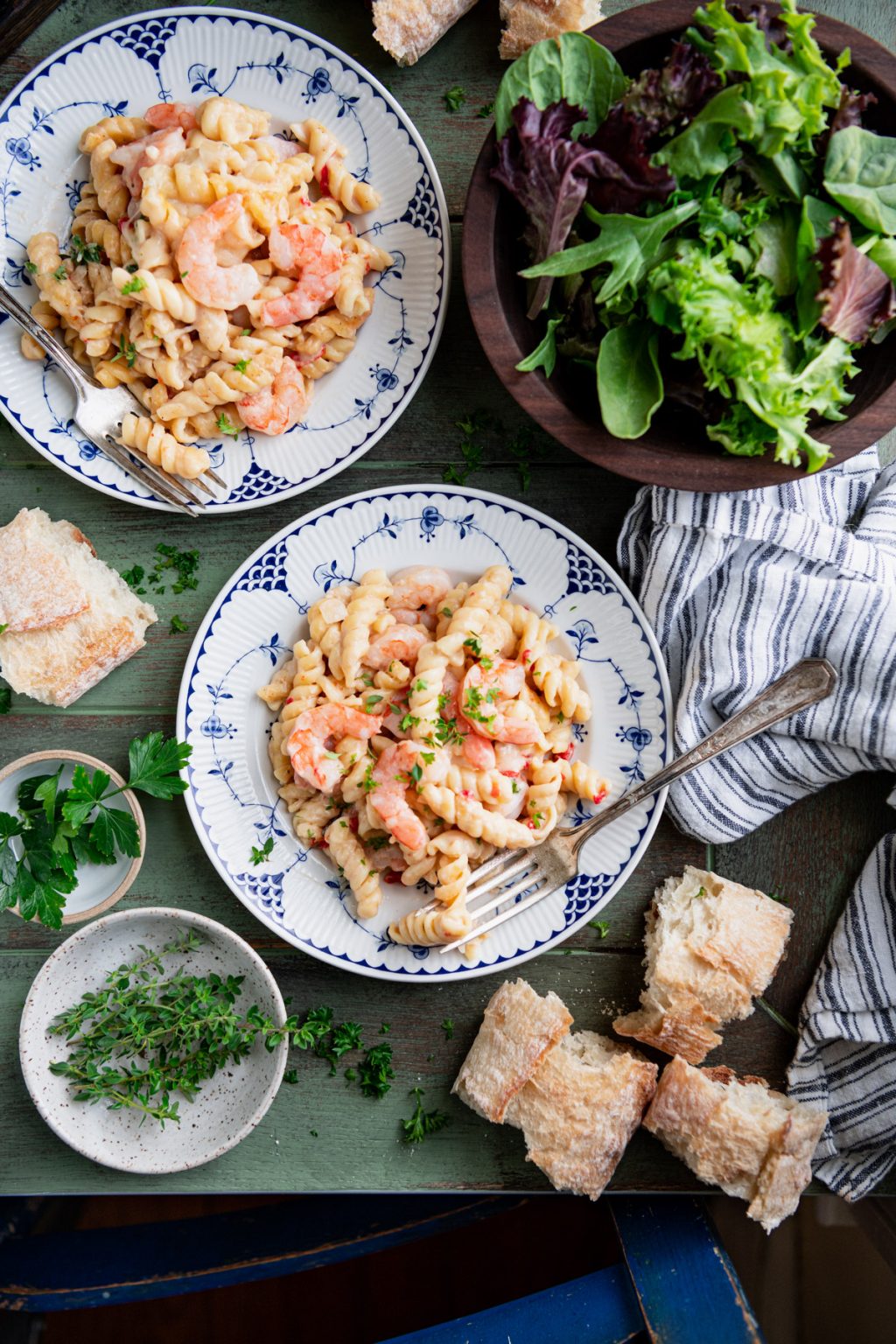 DumpandBake Shrimp Alfredo Pasta The Seasoned Mom