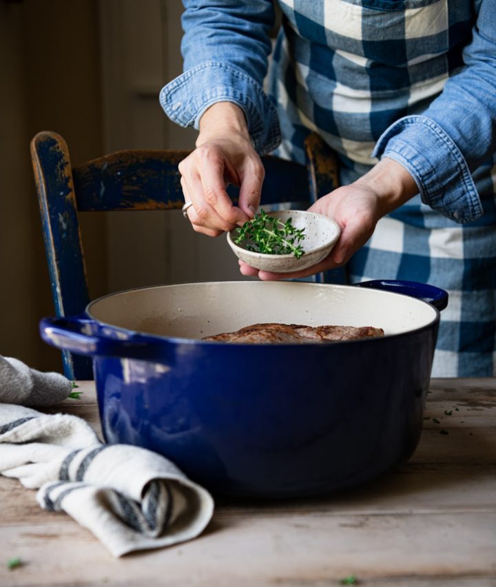 Stovetop Pot Roast and Gravy The Seasoned Mom