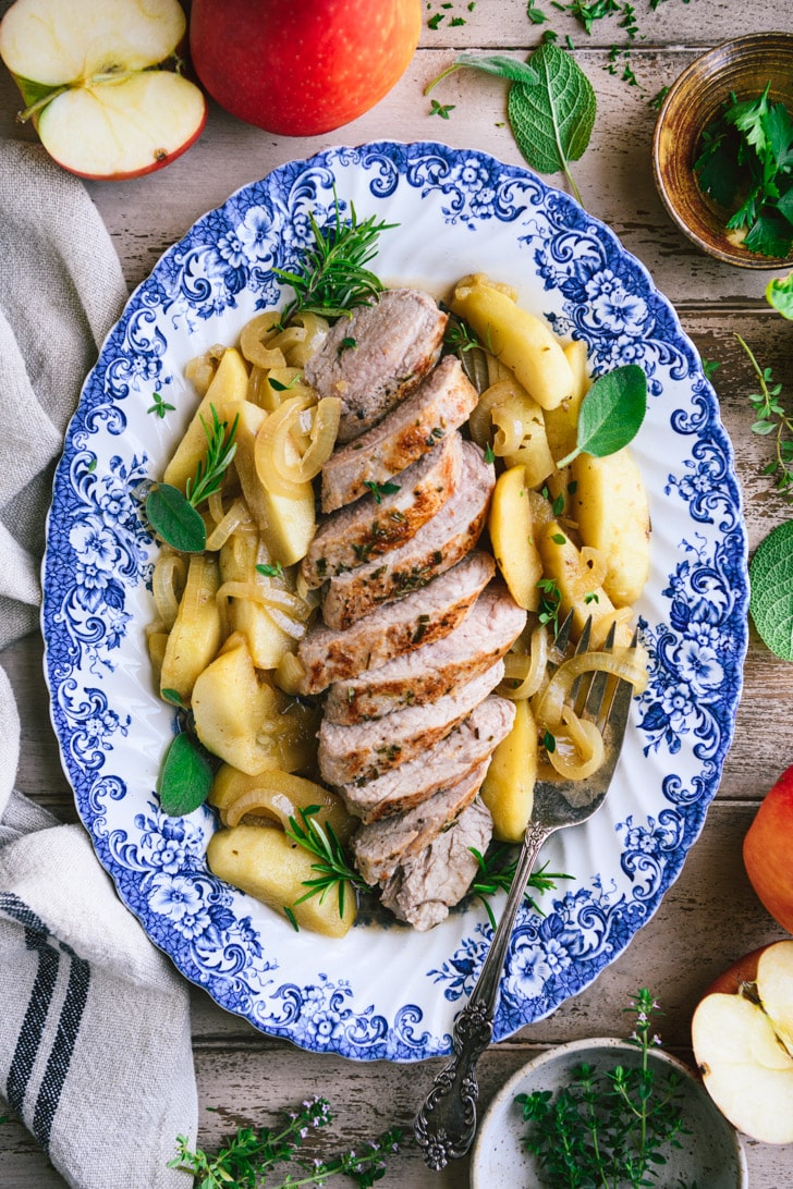Pork Tenderloin with Apples The Seasoned Mom