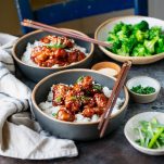 Square featured image of shortcut sesame chicken