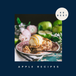 Square collage of the best apple recipes