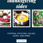 Collage of the best thanksgiving sides recipes