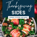 Collage image of the best thanksgiving side dishes