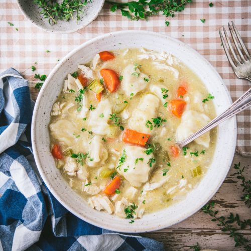 Easy Crockpot Chicken and Dumplings The Seasoned Mom