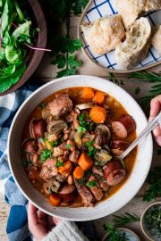 Dutch Oven Pork Stew - The Seasoned Mom