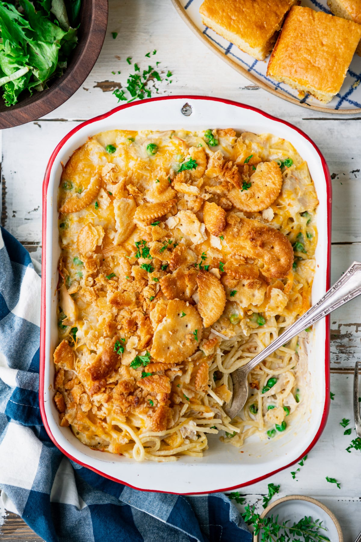 Chicken and Noodle Casserole The Seasoned Mom