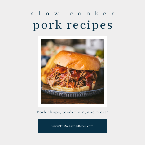 Square image of the best pork slow cooker recipes