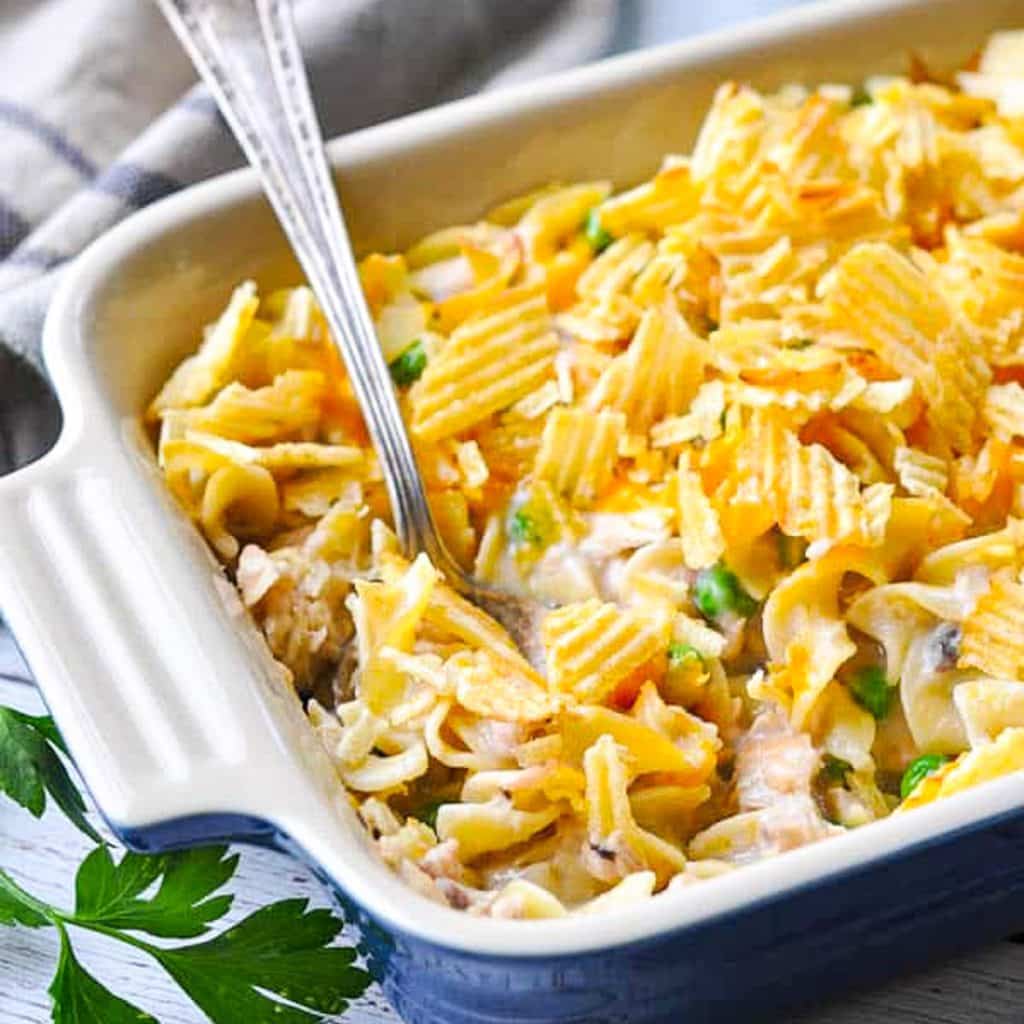 Tuna Noodle Casserole The Seasoned Mom Tuna Noodle Casserole The Seasoned Mom