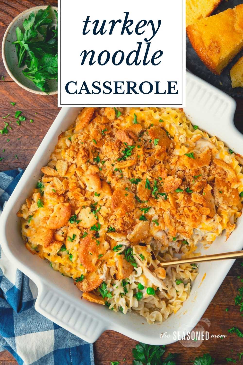 Turkey Noodle Casserole - The Seasoned Mom