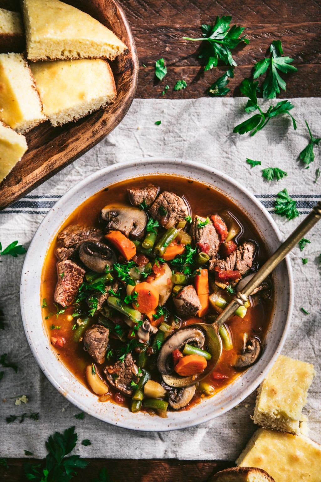 Vegetable Beef Soup The Seasoned Mom
