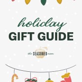 Pinterest collage image of holiday gift guide